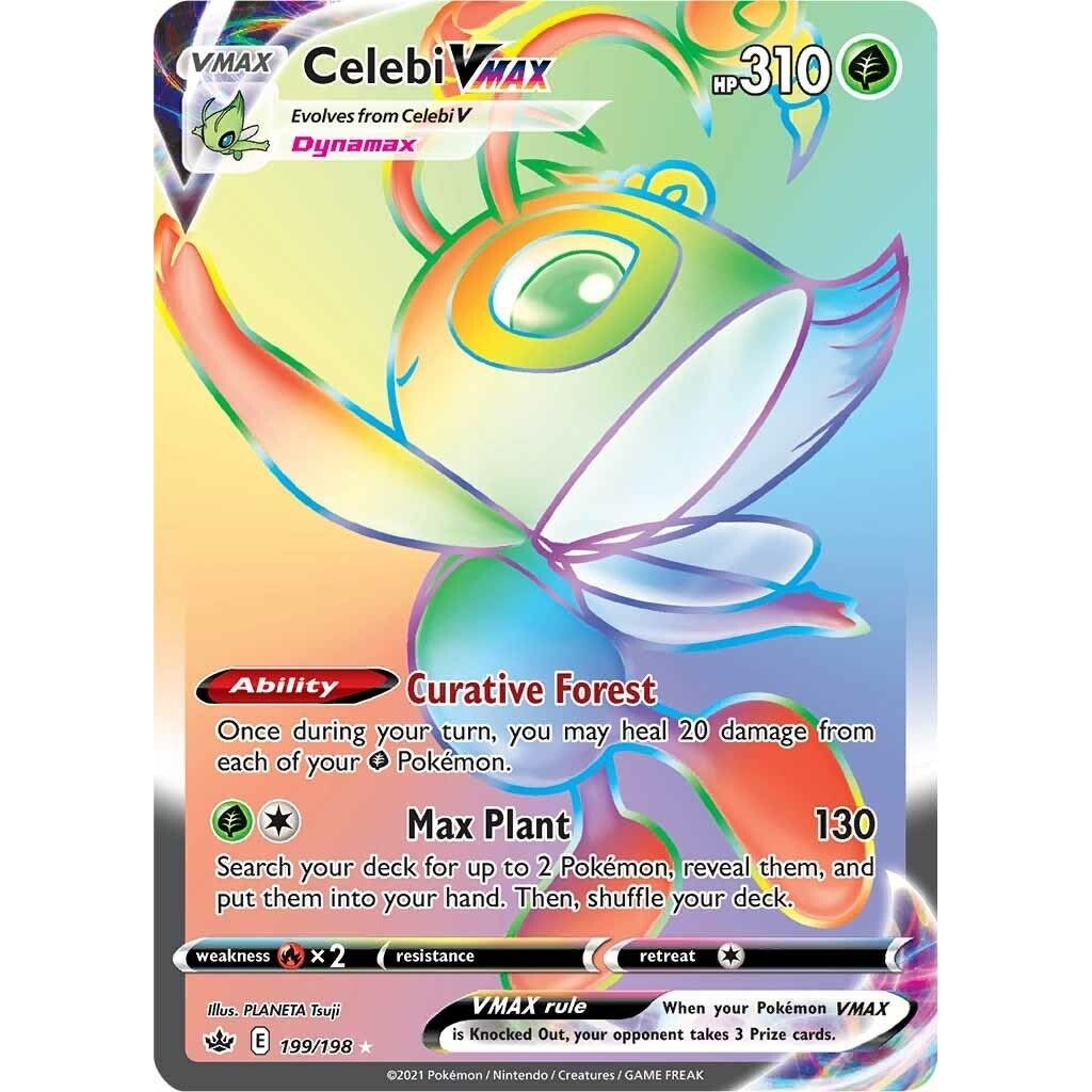 Image for Celebi VMAX (Secret) (199/198) (SWSH06) - Pokemon