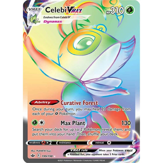 Image for Celebi VMAX (Secret) (199/198) (SWSH06) - Pokemon