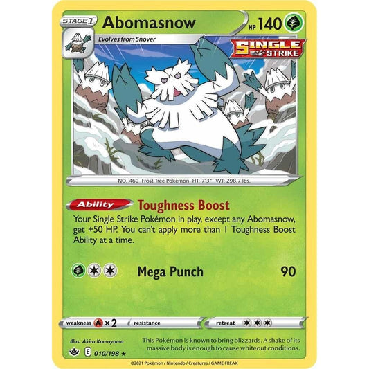 Image for Abomasnow (010/198) (SWSH06) - Pokemon