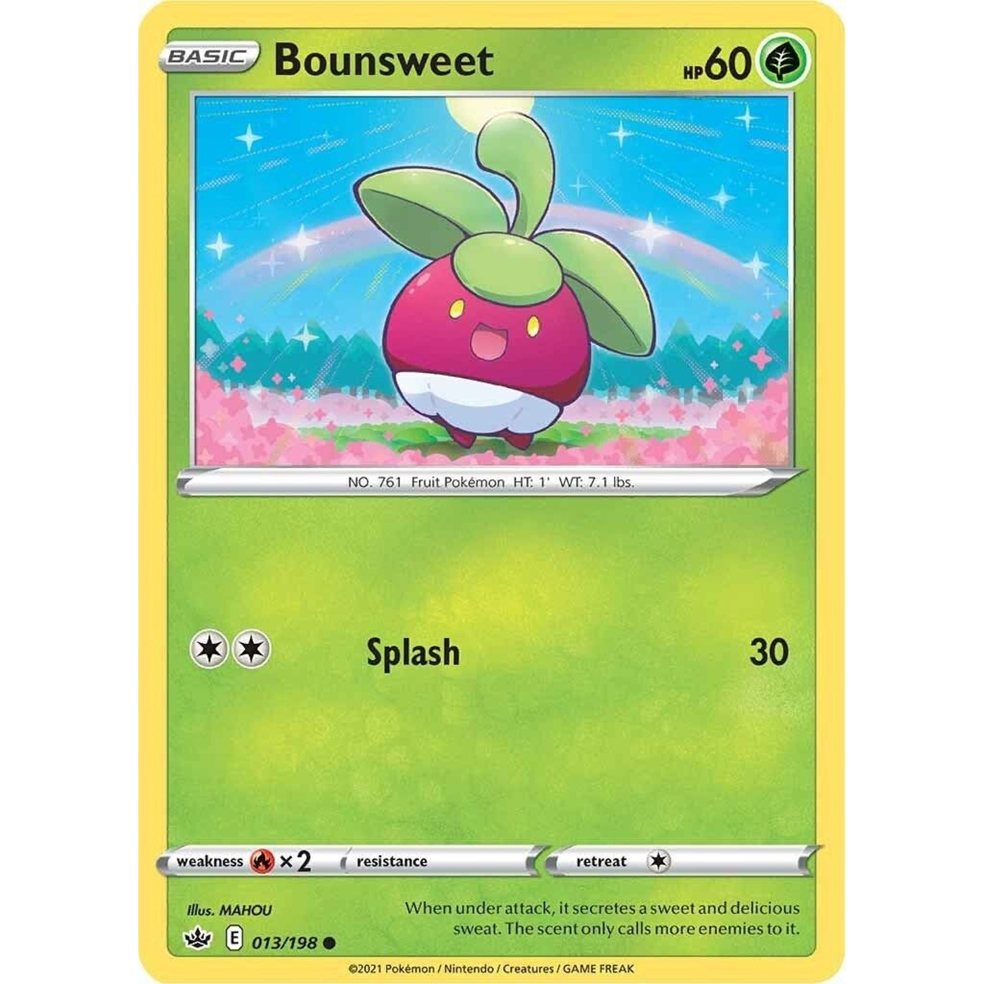 Image for Bounsweet (013/198) (SWSH06) - Pokemon