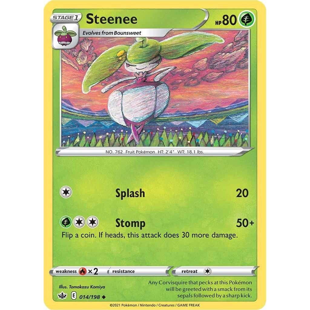 Image for Steenee (014/198) (SWSH06) - Pokemon