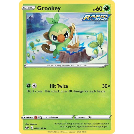 Image for Grookey (016/198) (SWSH06) - Pokemon