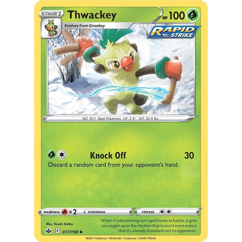 Image for Thwackey (017/198) (SWSH06) - Pokemon