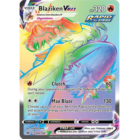 Image for Blaziken VMAX (Secret) (200/198) (SWSH06) - Pokemon