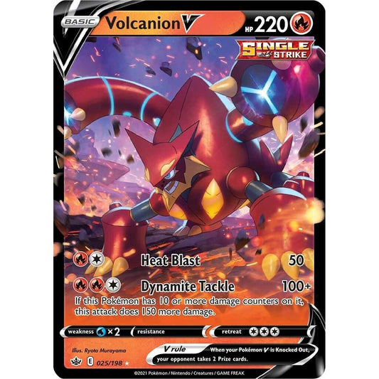 Image for Volcanion V (025/198) (SWSH06) - Pokemon