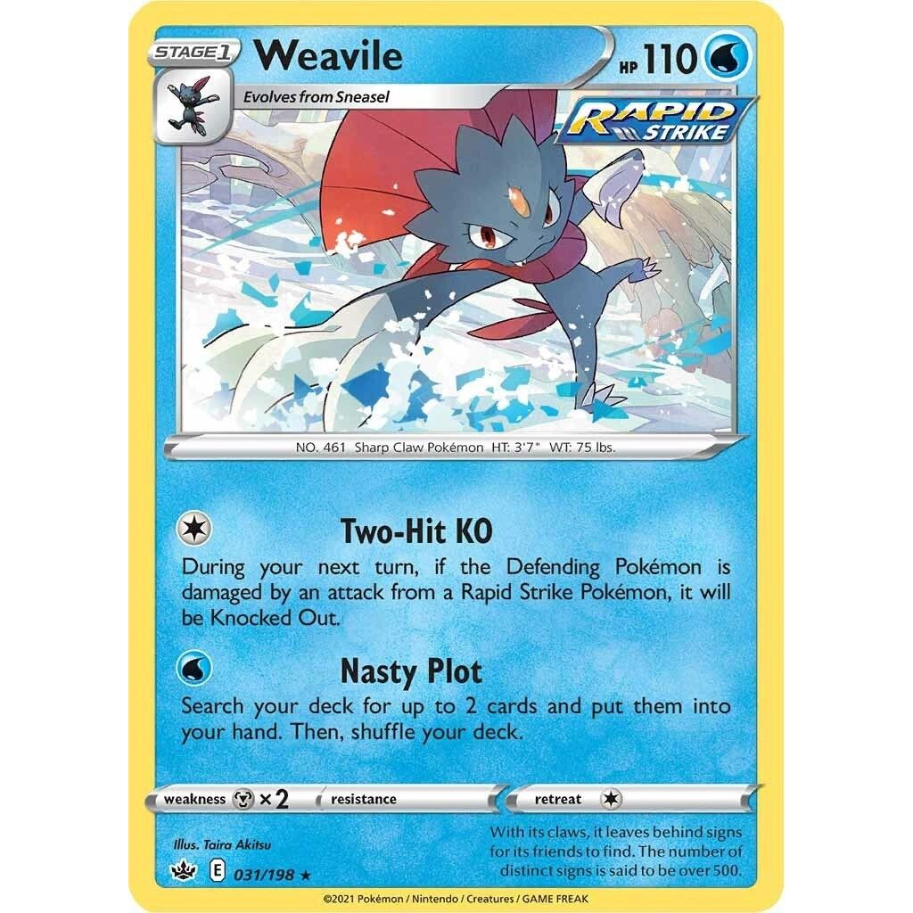 Image for Weavile (031/198) (SWSH06) - Pokemon