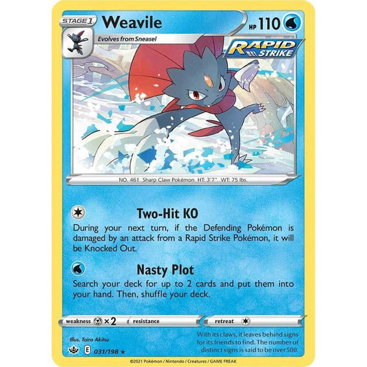 Image for Weavile (031/198) (SWSH06) - Pokemon