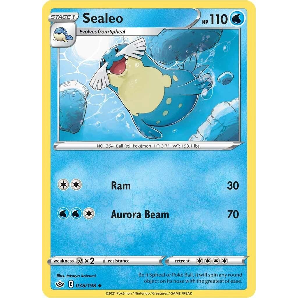 Image for Sealeo (038/198) (SWSH06) - Pokemon