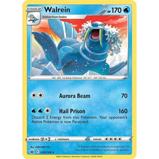 Image for Walrein (039/198) (SWSH06) - Pokemon