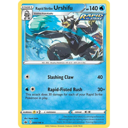 Image for Rapid Strike Urshifu (044/198) (SWSH06) - Pokemon