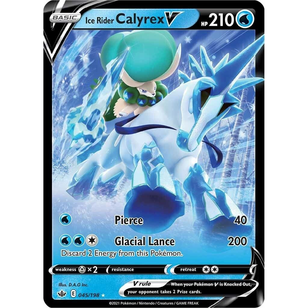 Image for Ice Rider Calyrex V (045/198) (SWSH06) - Pokemon