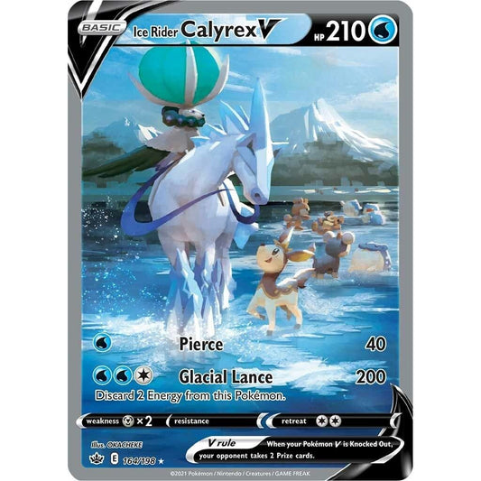 Image for Ice Rider Calyrex V (Alternate Full Art) (164/198) (SWSH06) - Pokemon