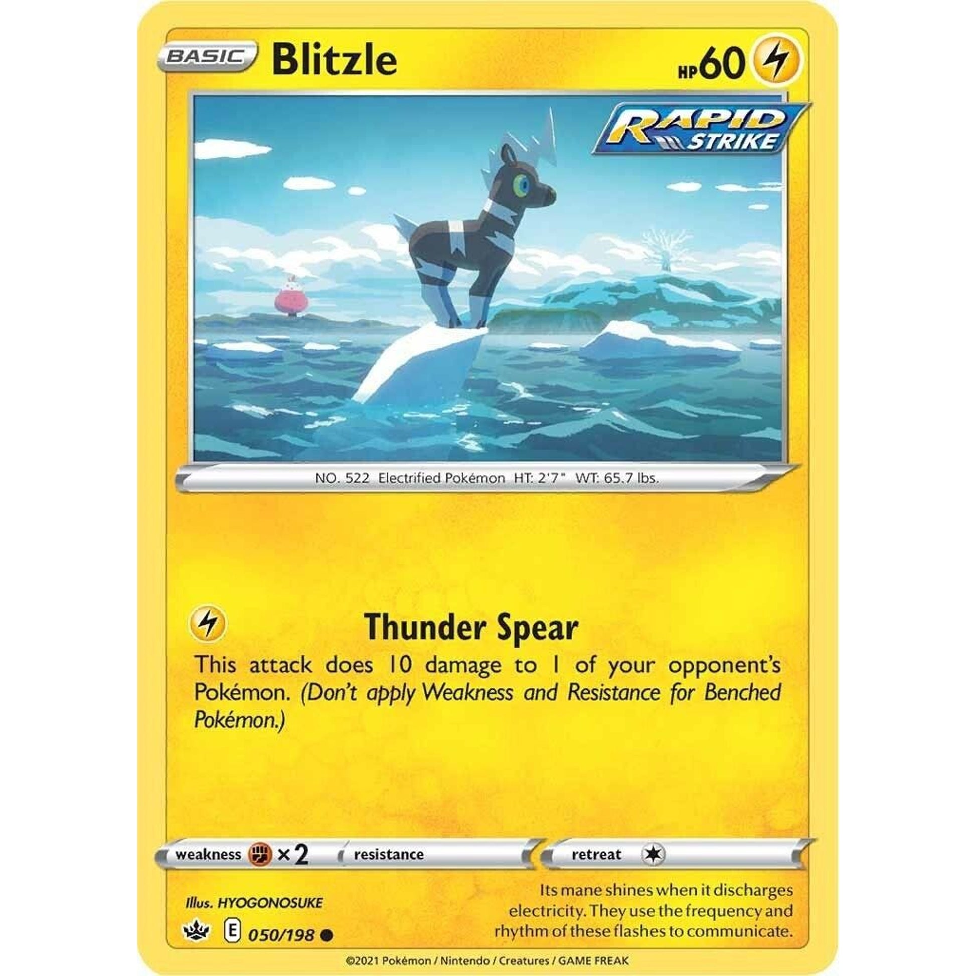 Image for Blitzle (050/198) (SWSH06) - Pokemon
