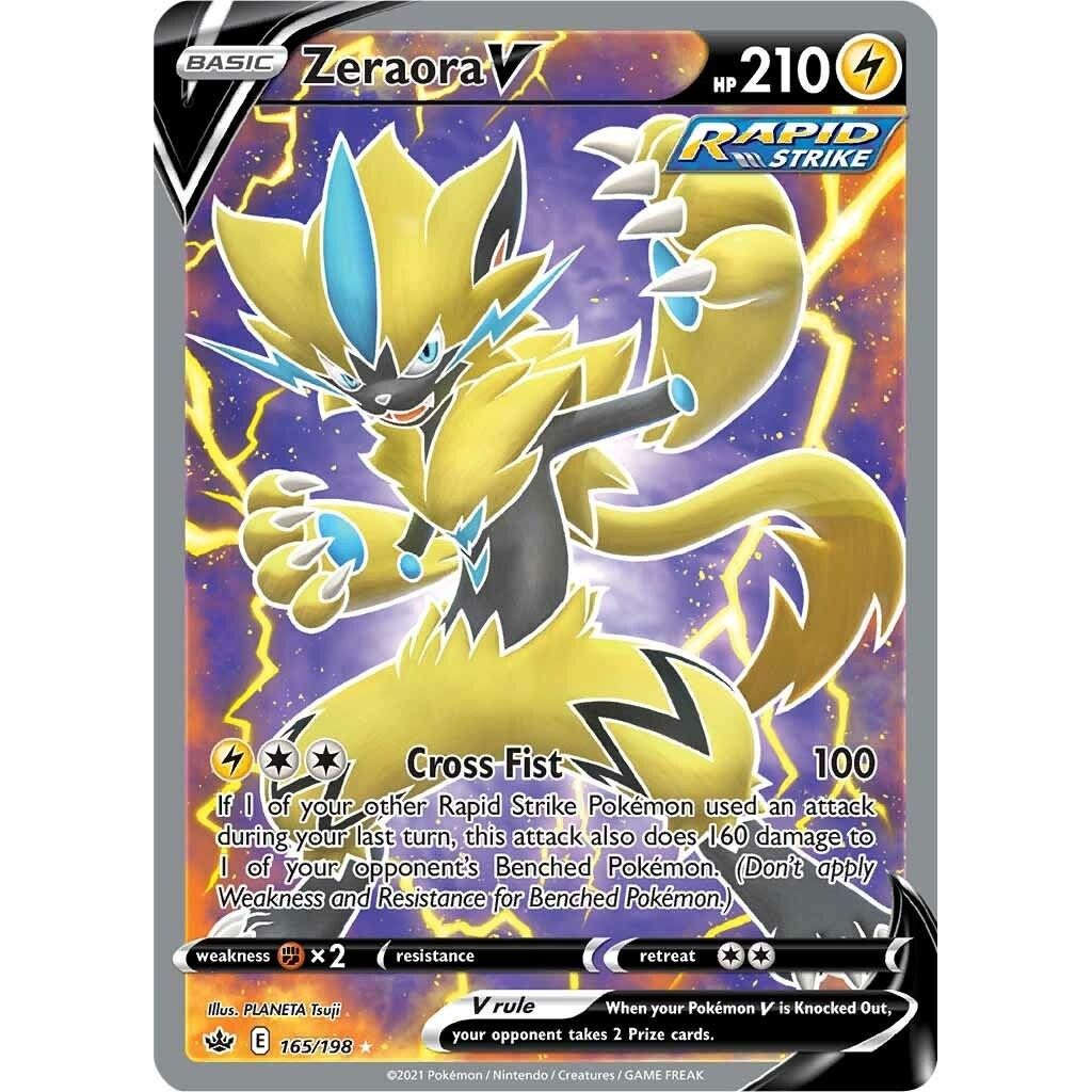 Image for Zeraora V (Full Art) (165/198) (SWSH06) - Pokemon