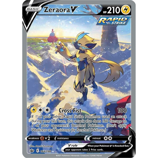Image for Zeraora V (Alternate Full Art) (166/198) (SWSH06) - Pokemon