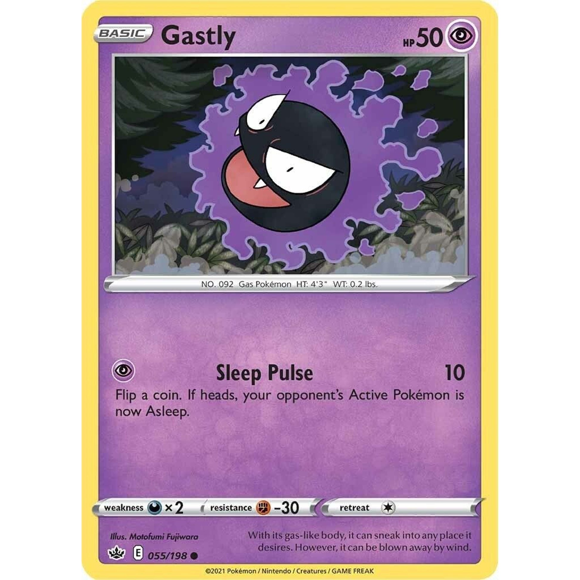 Image for Gastly (055/198) (SWSH06) - Pokemon