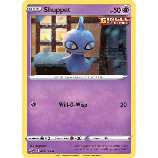 Image for Shuppet (062/198) (SWSH06) - Pokemon