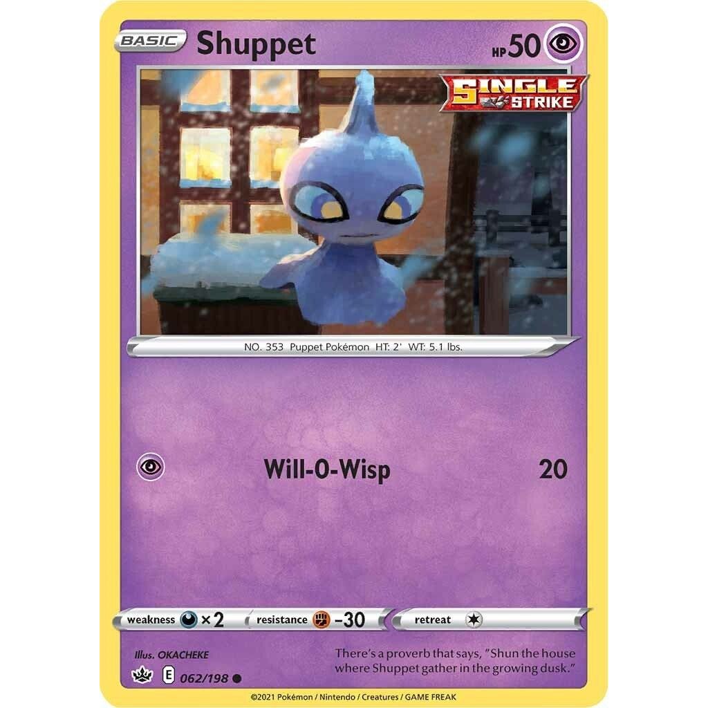 Image for Shuppet (062/198) (SWSH06) - Pokemon
