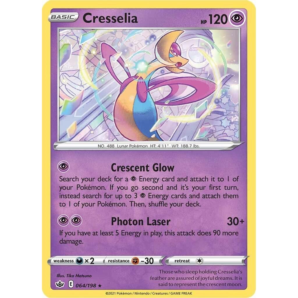 Image for Cresselia (064/198) (SWSH06) - Pokemon