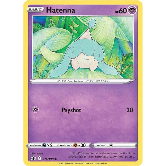 Image for Hatenna (071/198) (SWSH06) - Pokemon