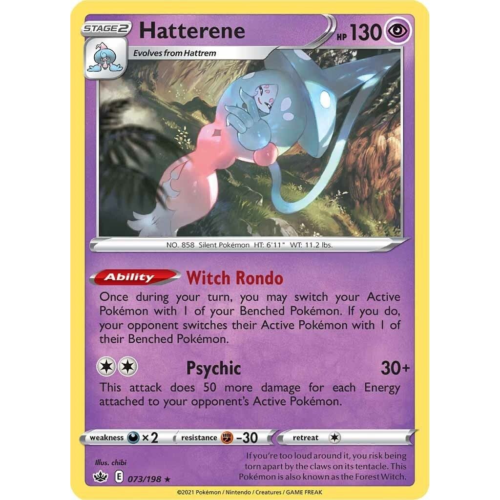 Image for Hatterene (073/198) (SWSH06) - Pokemon