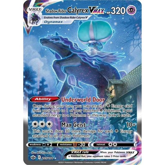 Image for Shadow Rider Calyrex VMAX (Alternate Art Secret) (205/198) (SWSH06) - Pokemon