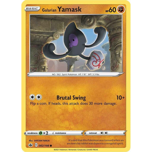 Image for Galarian Yamask (082/198) (SWSH06) - Pokemon