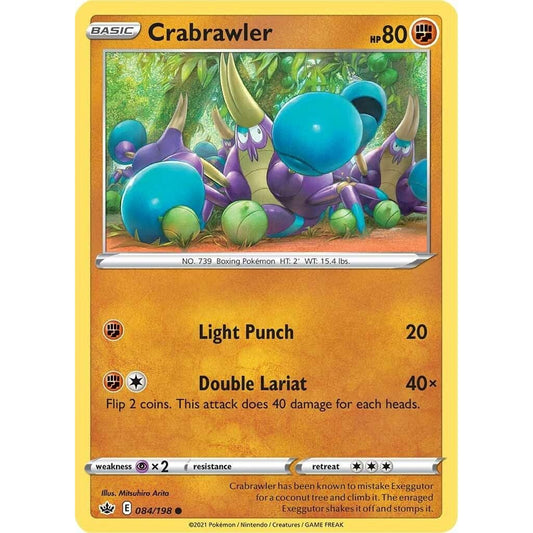 Image for Crabrawler (084/198) (SWSH06) - Pokemon