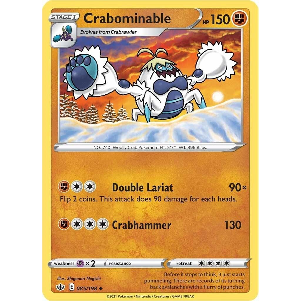 Image for Crabominable (085/198) (SWSH06) - Pokemon