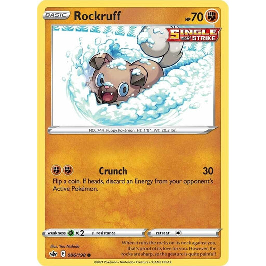 Image for Rockruff (086/198) (SWSH06) - Pokemon