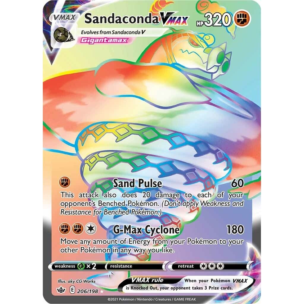 Image for Sandaconda VMAX (Secret) (206/198) (SWSH06) - Pokemon