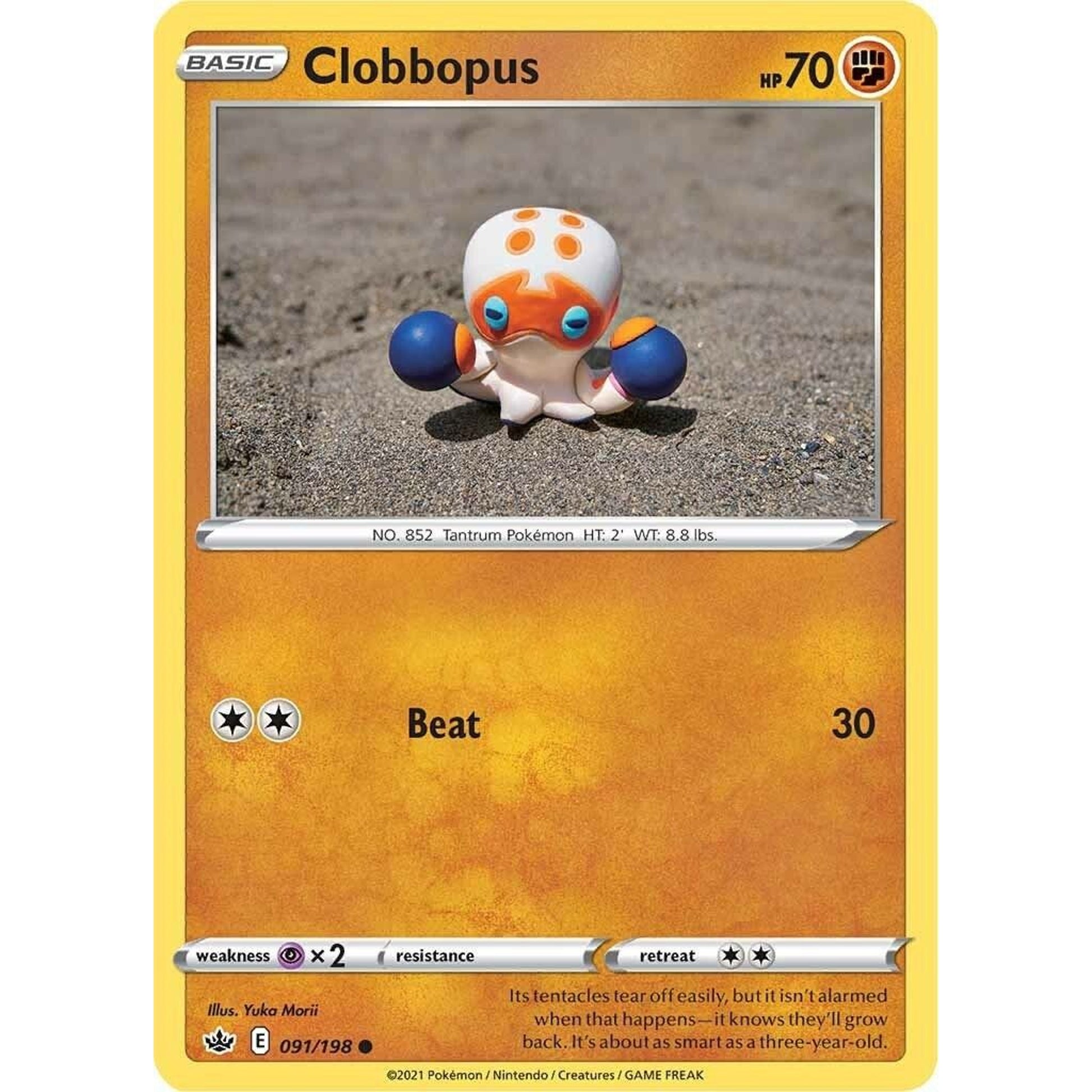 Image for Clobbopus (091/198) (SWSH06) - Pokemon