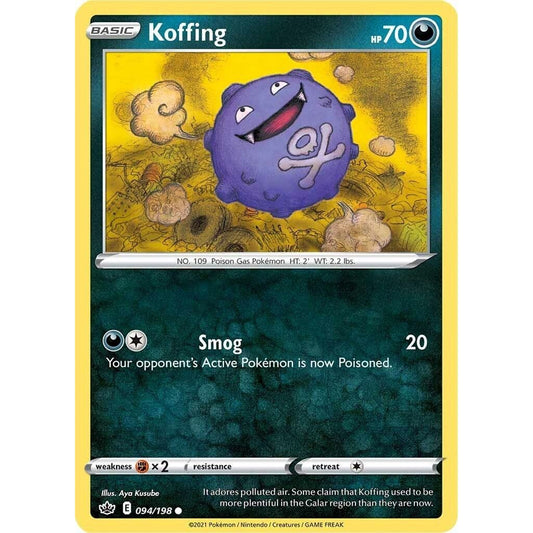Image for Koffing (094/198) (SWSH06) - Pokemon