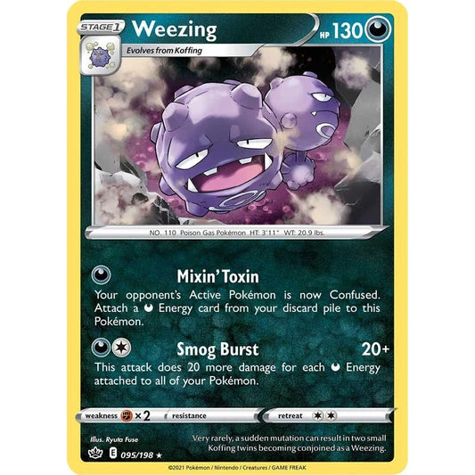 Image for Weezing (095/198) (SWSH06) - Pokemon