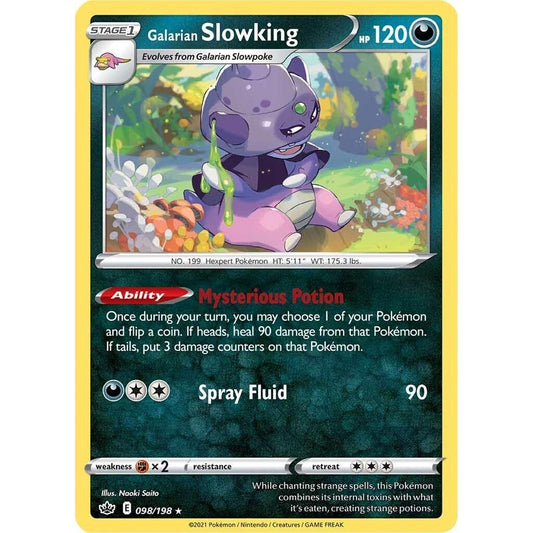 Image for Galarian Slowking (098/198) (SWSH06) - Pokemon