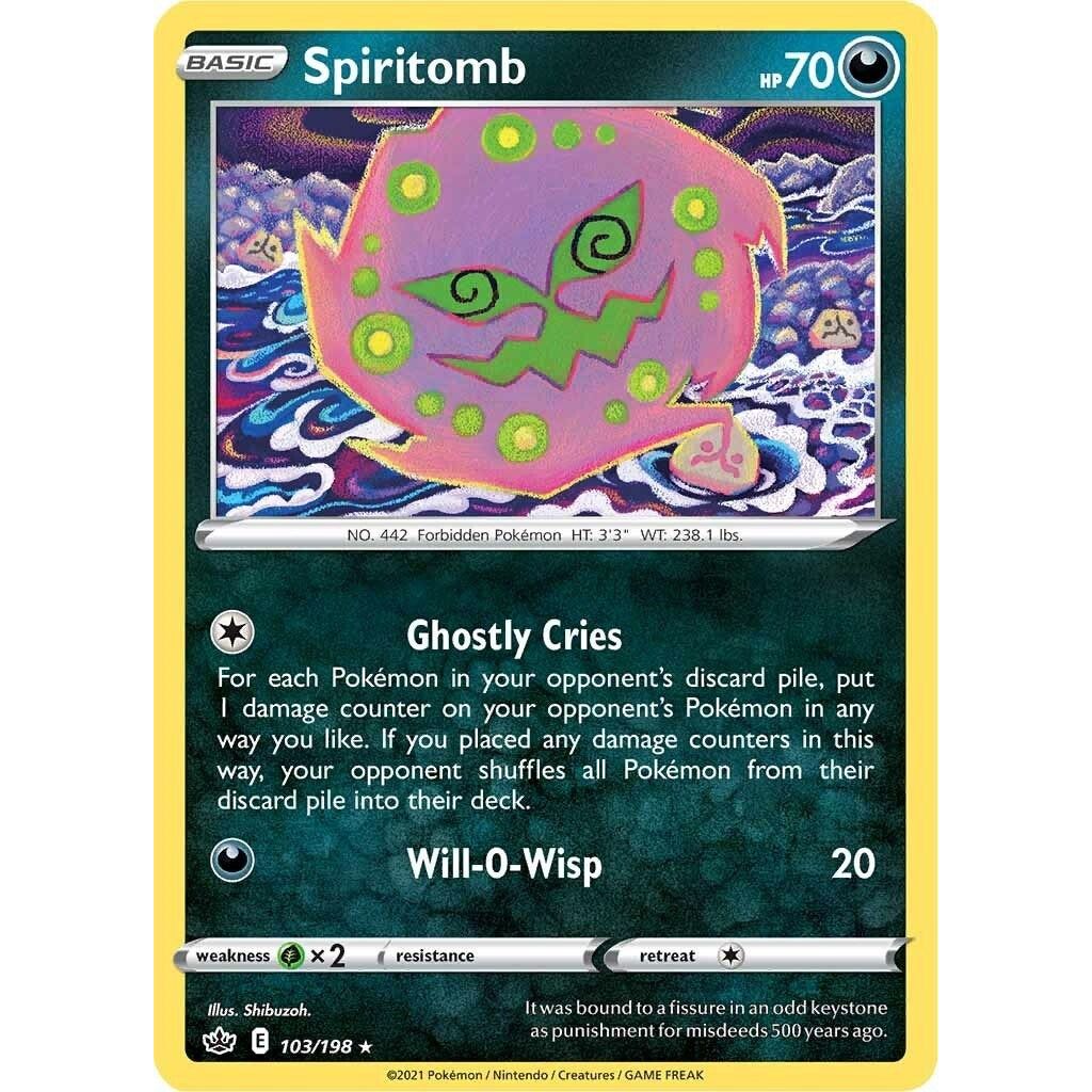 Image for Spiritomb (103/198) (SWSH06) - Pokemon