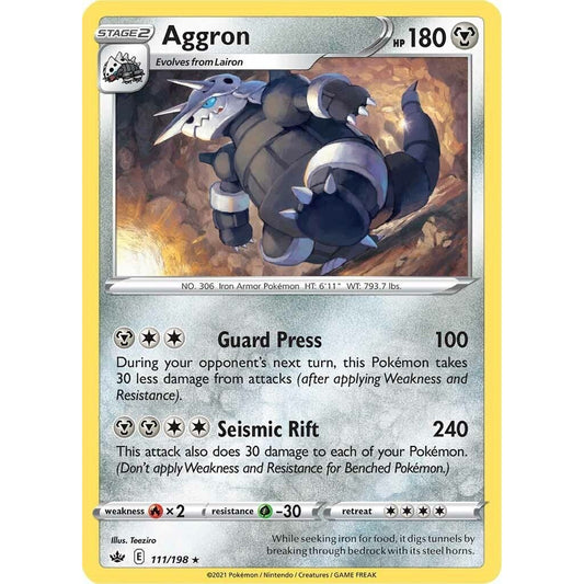 Image for Aggron (111/198) (SWSH06) - Pokemon