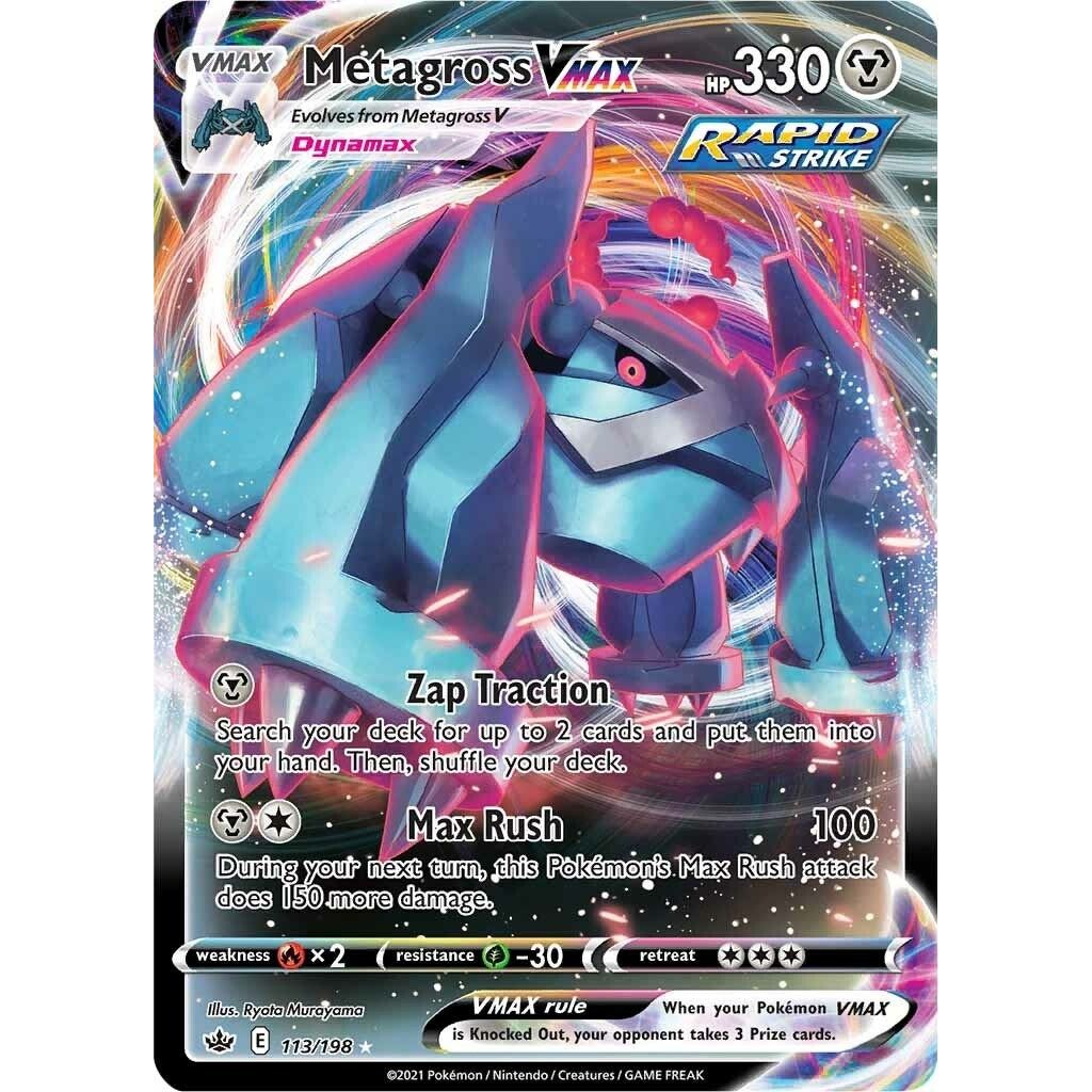 Image for Metagross VMAX (113/198) (SWSH06) - Pokemon