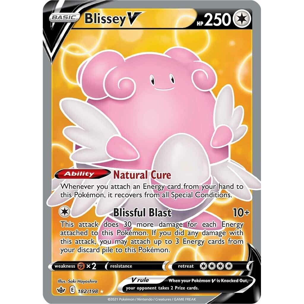 Image for Blissey V (Full Art) (182/198) (SWSH06) - Pokemon