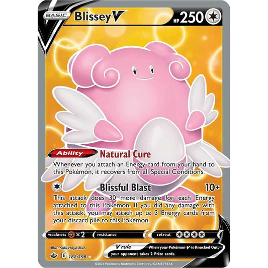 Image for Blissey V (Full Art) (182/198) (SWSH06) - Pokemon