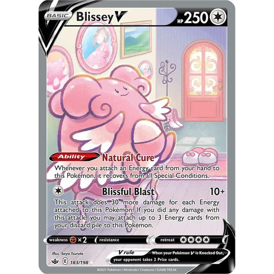 Image for Blissey V (Alternate Full Art) (183/198) (SWSH06) - Pokemon