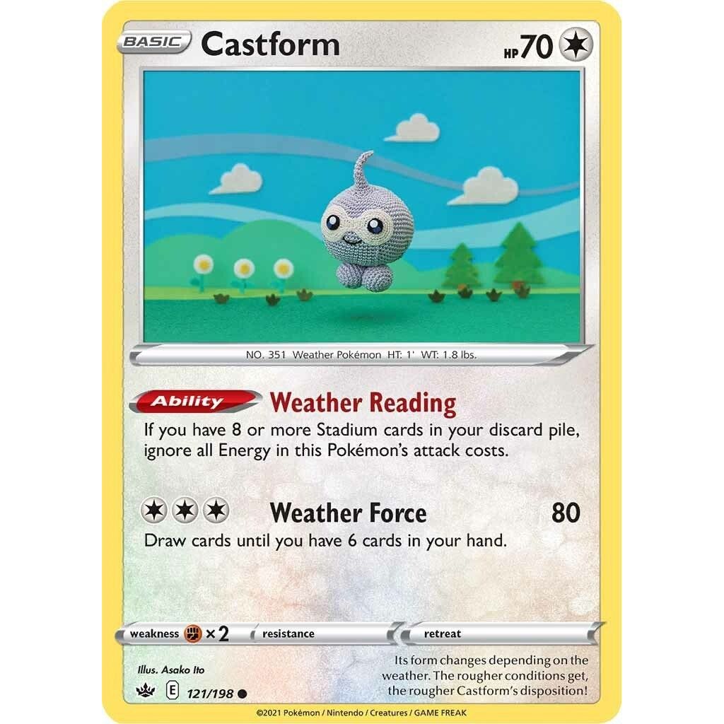 Image for Castform (121/198) (SWSH06) - Pokemon
