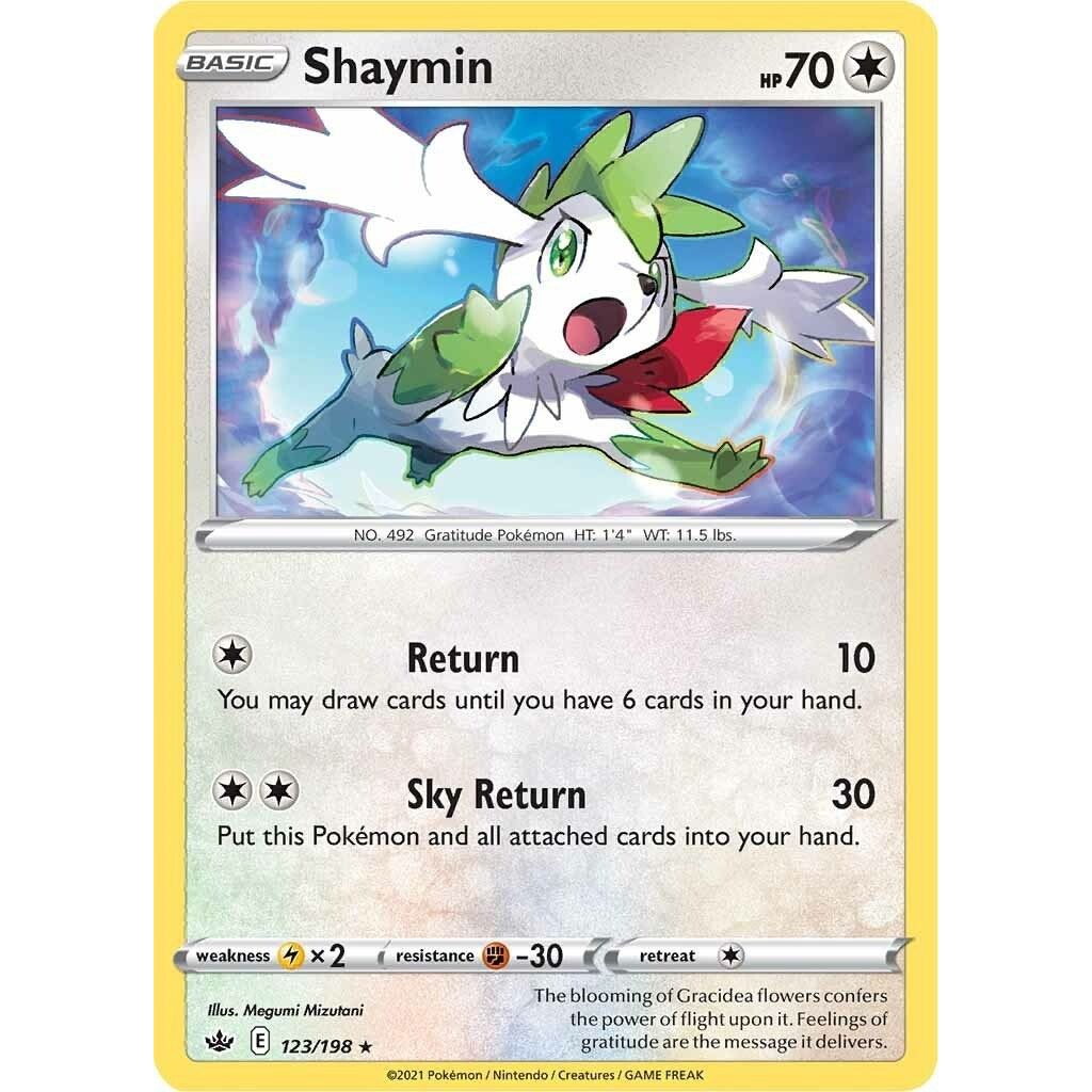 Image for Shaymin (123/198) (SWSH06) - Pokemon