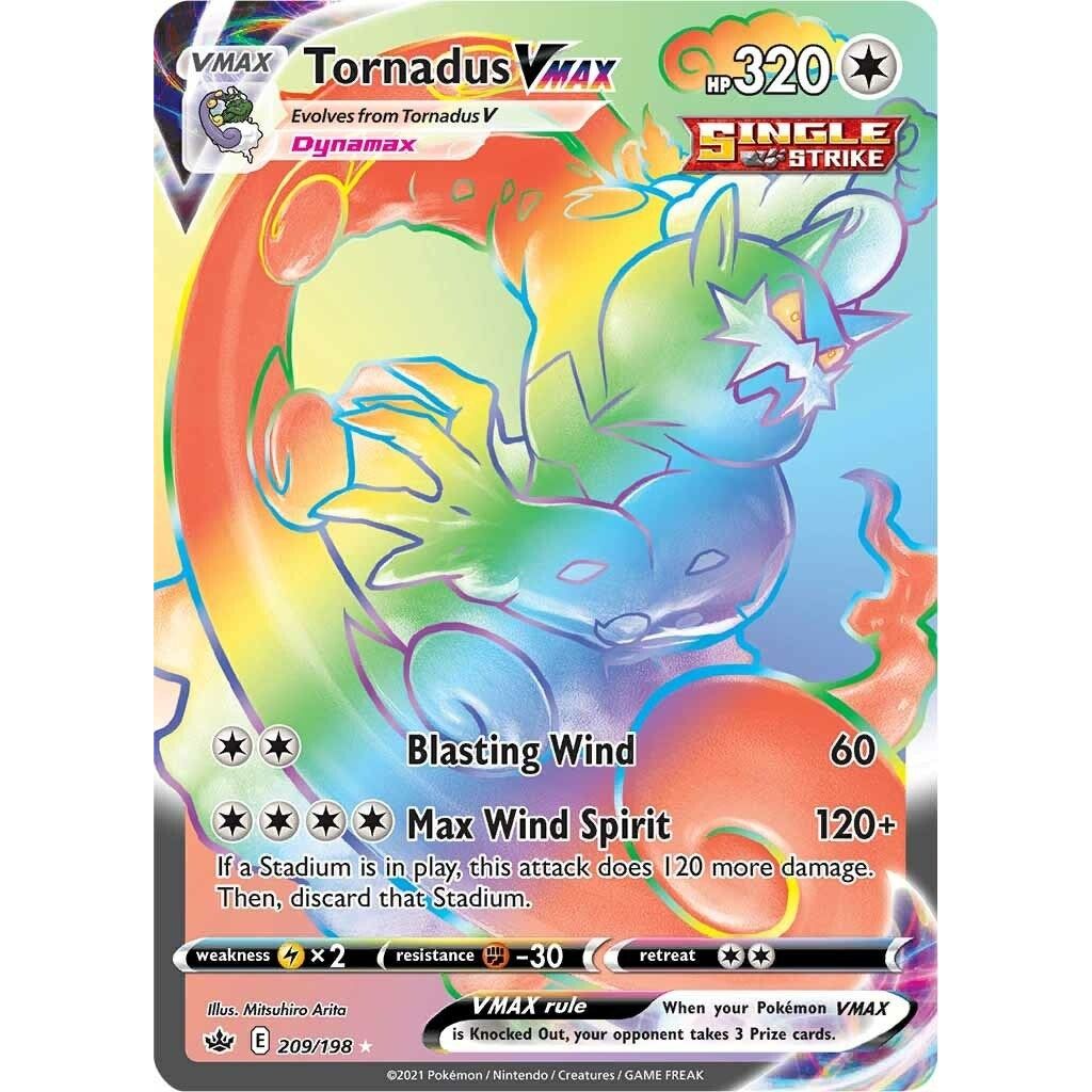 Image for Tornadus VMAX (Secret) (209/198) (SWSH06) - Pokemon