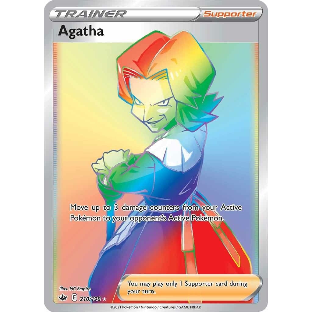 Image for Agatha (Secret) (210/198) (SWSH06) - Pokemon