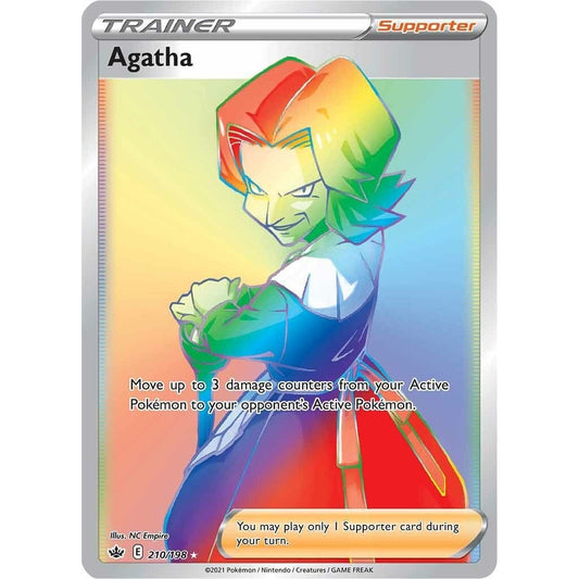 Image for Agatha (Secret) (210/198) (SWSH06) - Pokemon