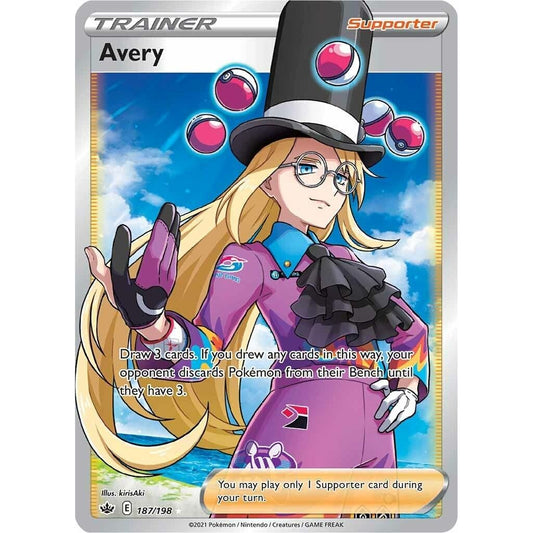 Image for Avery (Full Art) (187/198) (SWSH06) - Pokemon
