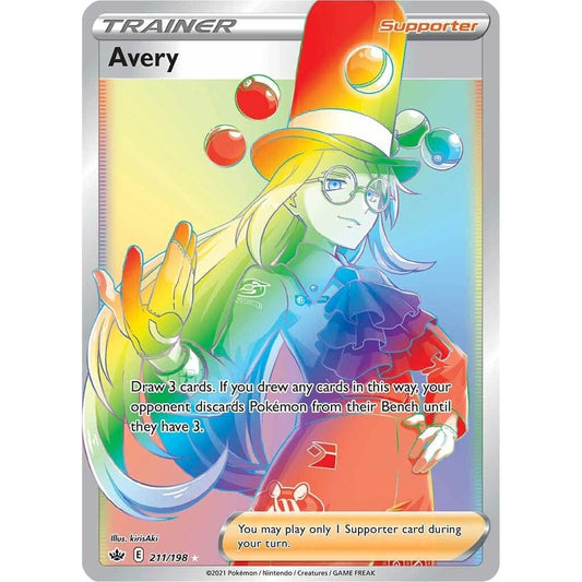 Image for Avery (Secret) (211/198) (SWSH06) - Pokemon