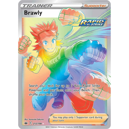 Image for Brawly (Secret) (212/198) (SWSH06) - Pokemon
