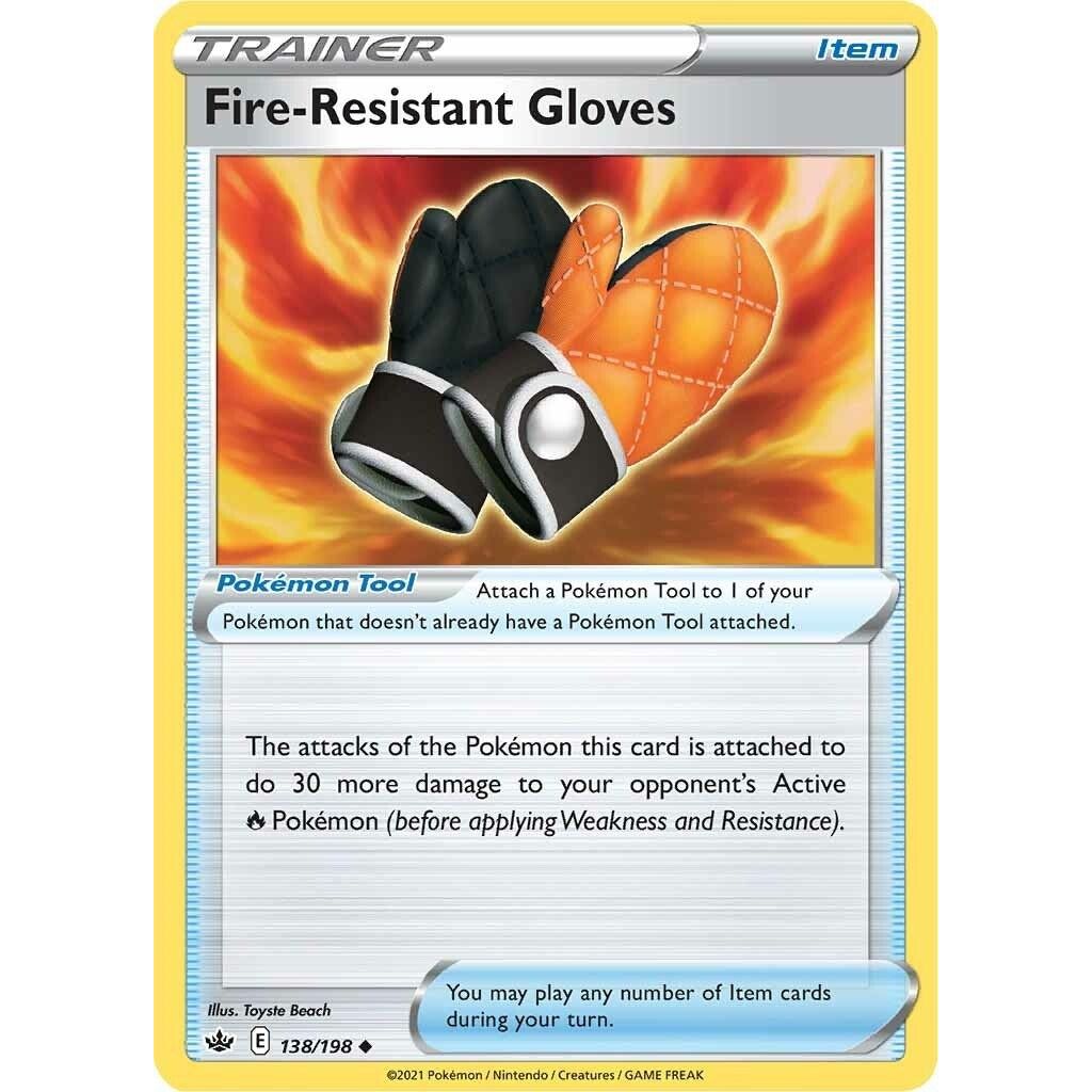 Image for Fire-Resistant Gloves (138/198) (SWSH06) - Pokemon